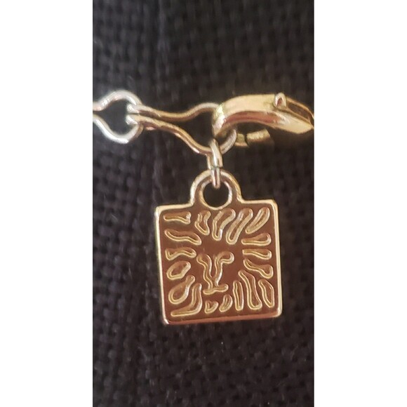 Anne Klein 19" Gold Tone Tortoise Shell Pendant Necklace - Picture 4 of 5